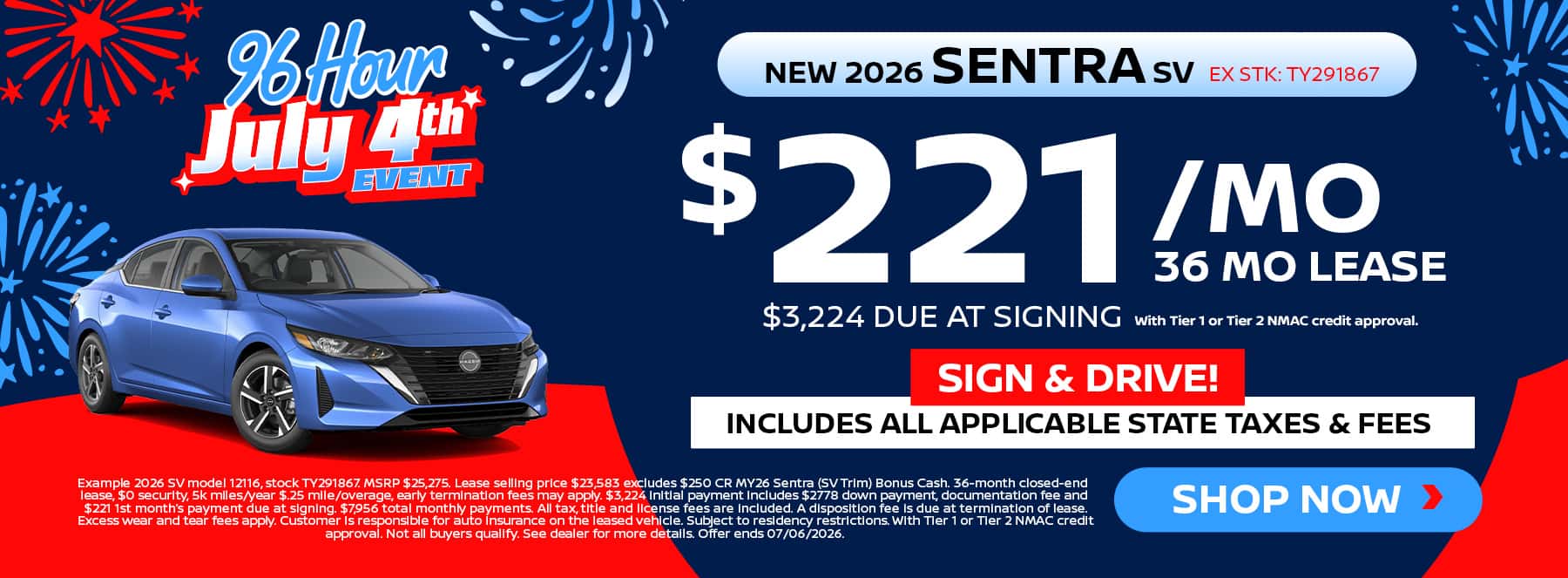 New Nissan Sentra Deals and Specials Near Me at Fred Haas Nissan in Tomball and Houston, TX