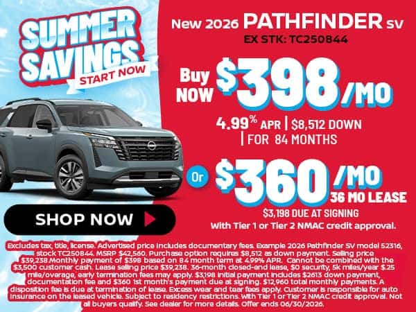 New 2026 Pathfinder