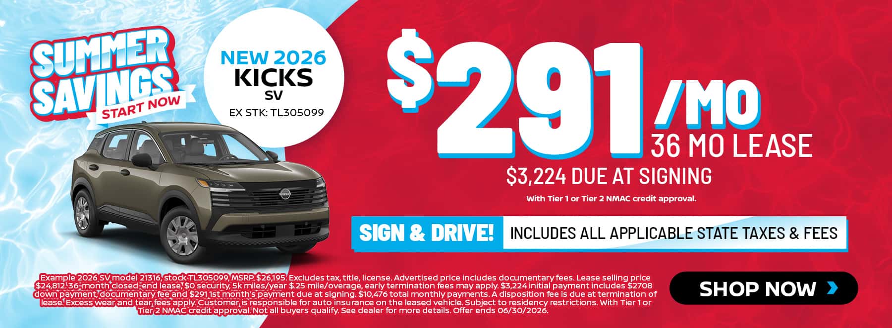 New Nissan Kicks Deals and Specials Near Me at Fred Haas Nissan in Tomball and Houston, TX