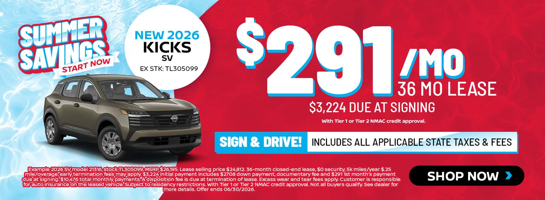 New Nissan Kicks Deals and Specials Near Me at Fred Haas Nissan in Tomball and Houston, TX