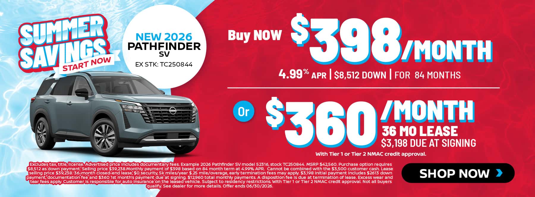 New Nissan Pathfinder Deals and Specials Near Me at Fred Haas Nissan in Tomball and Houston, TX
