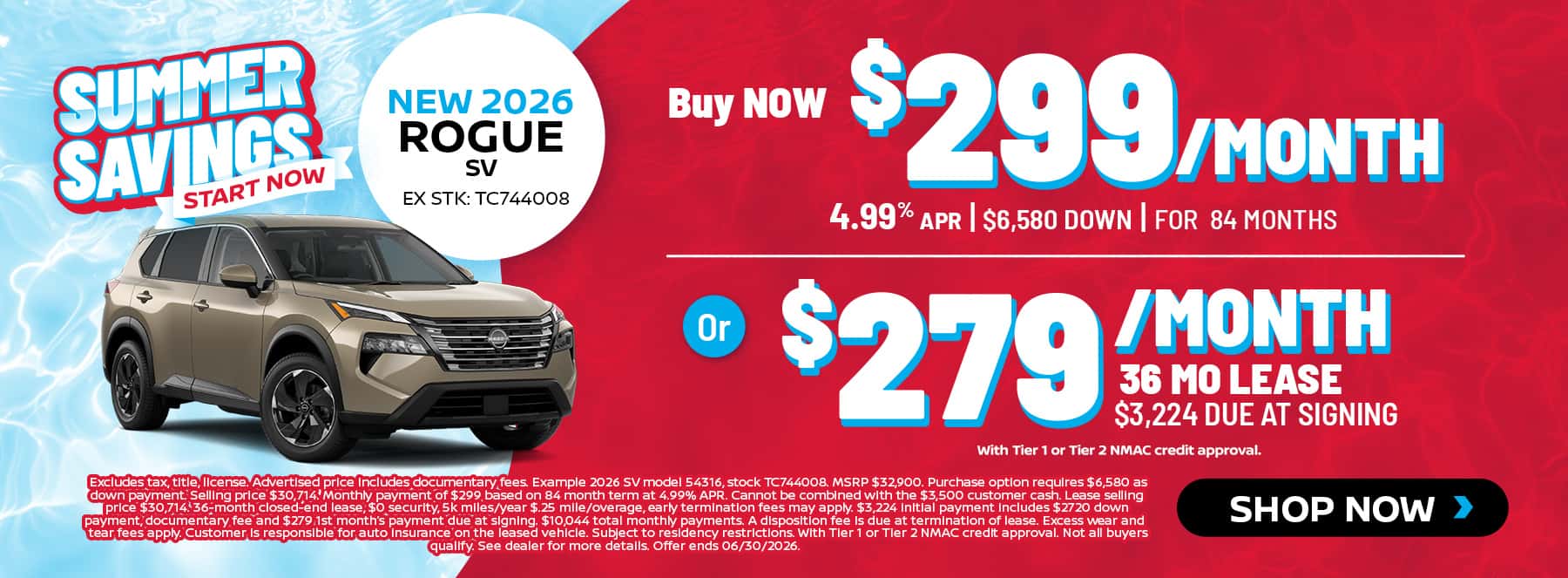 New Nissan Rogue Deals and Specials Near Me at Fred Haas Nissan in Tomball and Houston, TX