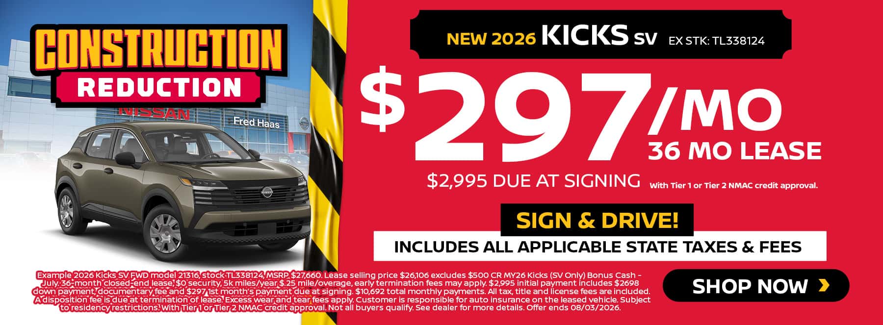 New Nissan Kicks Deals and Specials Near Me at Fred Haas Nissan in Tomball and Houston, TX