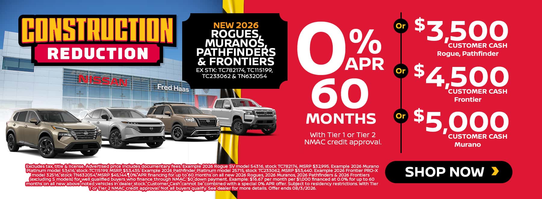 New Nissan Deals and Specials Near Me at Fred Haas Nissan in Tomball and Houston, TX