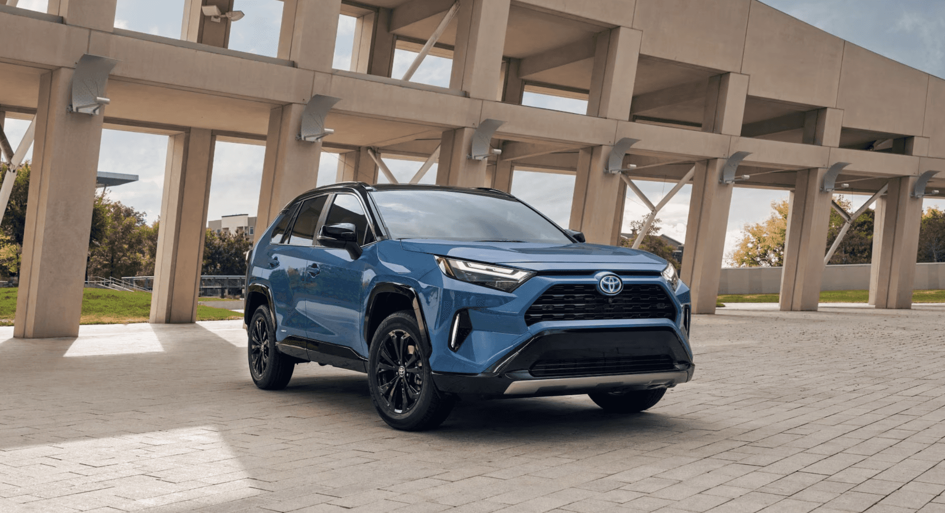New blue 2025 Toyota RAV4 for sale in Houston, TX