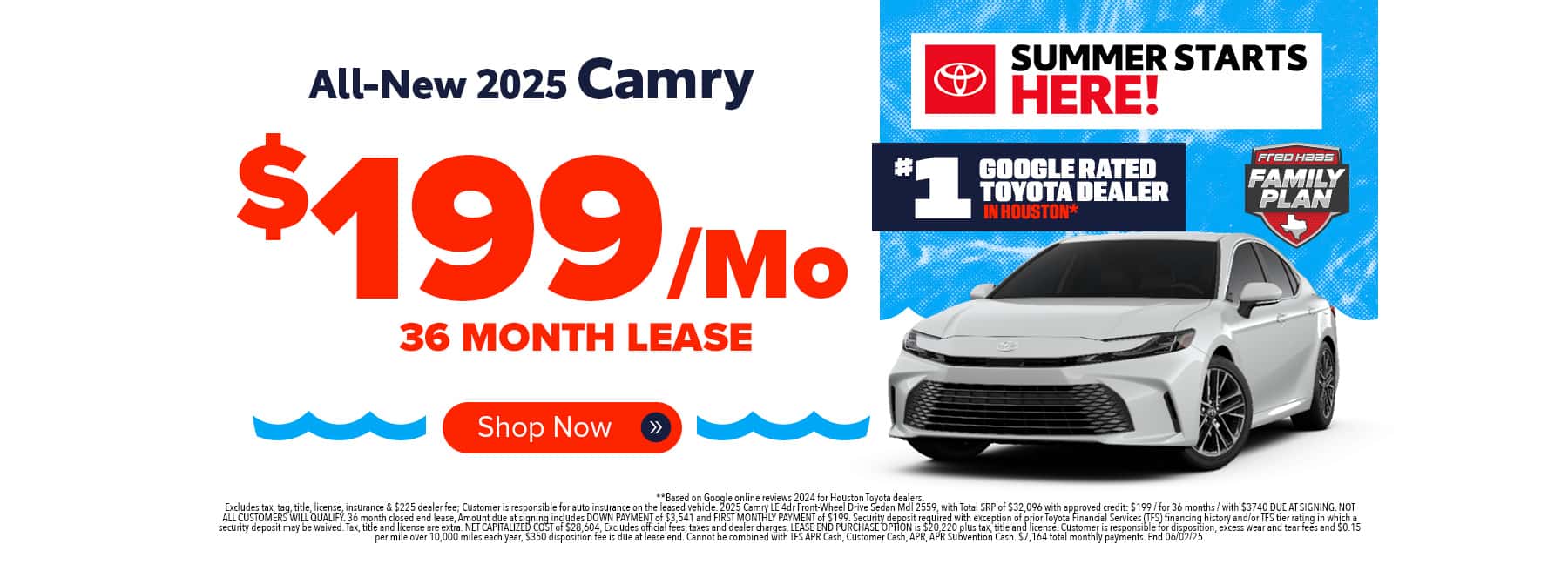 New Camry Deals Near Me in Spring, TX