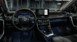 New 2025 Toyota RAV4 Interior Technology Features Near Me in Cypress, TX