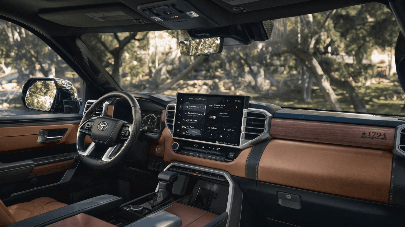 2025 Toyota Tundra interior for sale near The Woodlands, TX