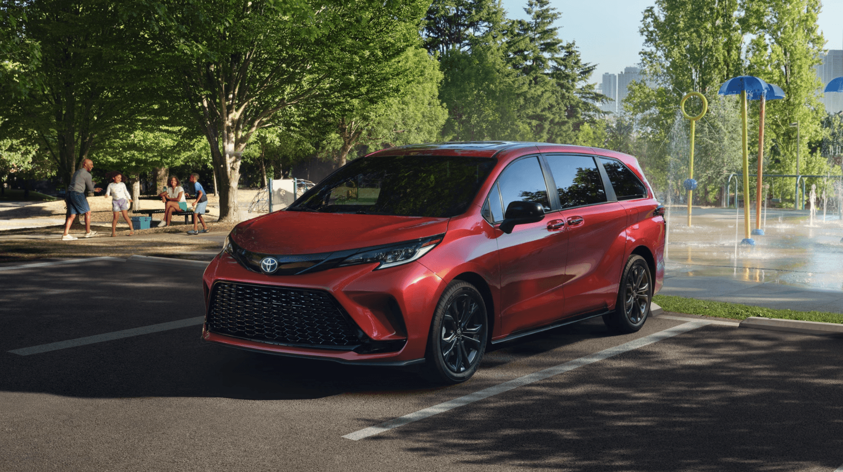 Ruby Flare Pearl 2025 Toyota Sienna for sale in Houston, TX