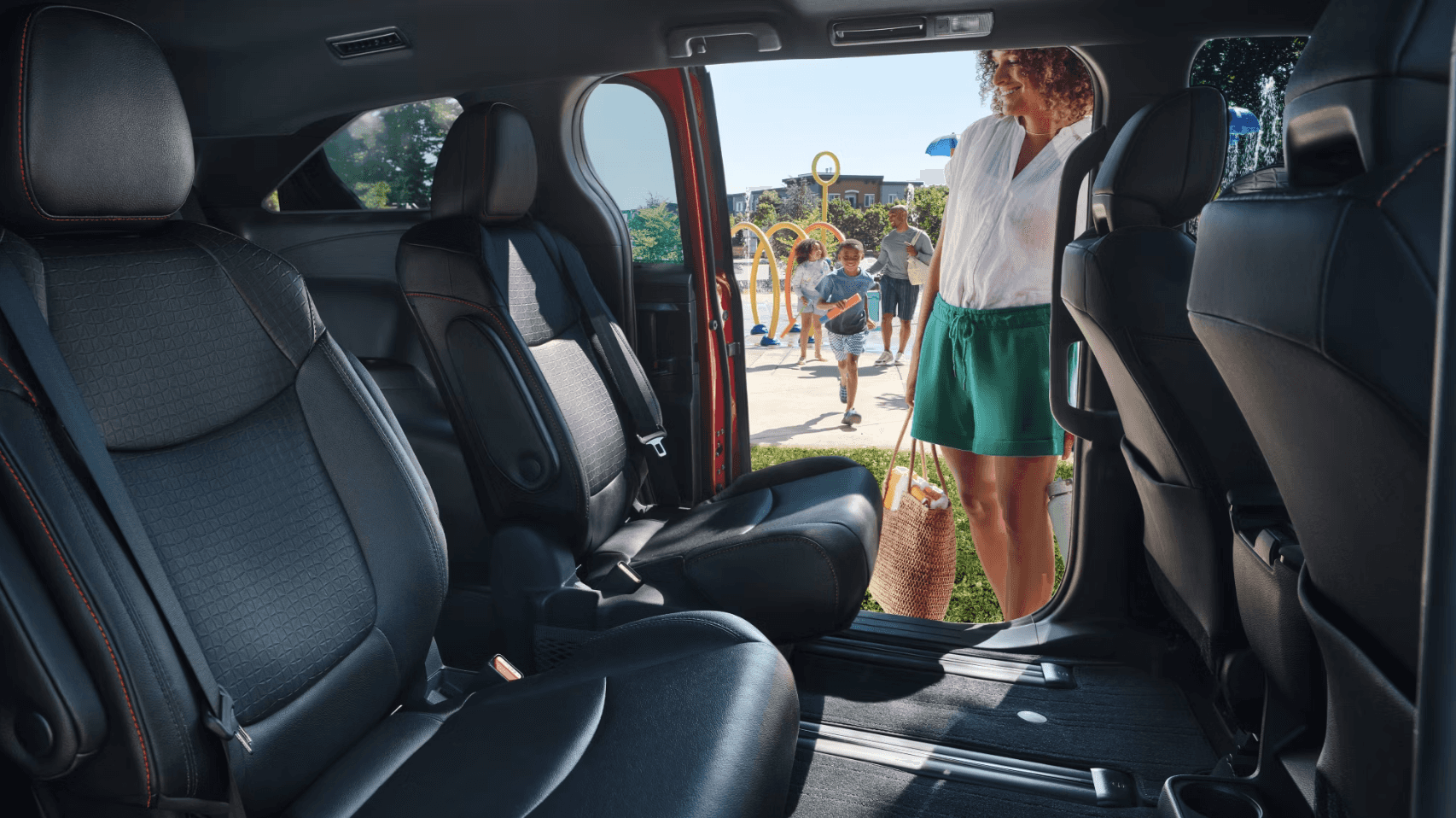 Backseat of 2025 Toyota Sienna for sale near Magnolia, TX