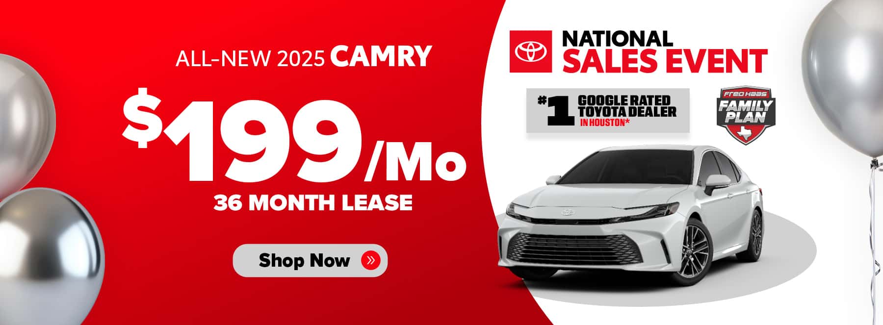 New Camry Deals Near Me in Houston, TX