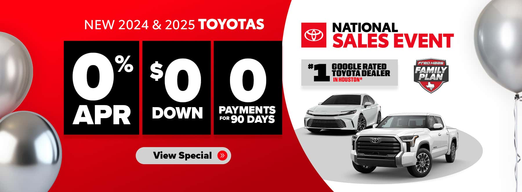 New Toyota Deals Near Me in Houston, TX
