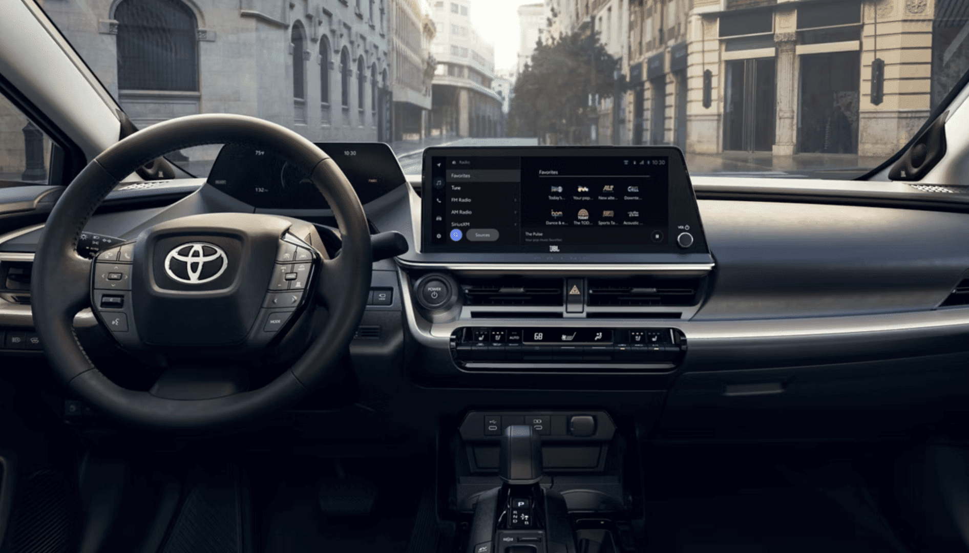 Interior of new 2026 Toyota Prius for sale near Spring