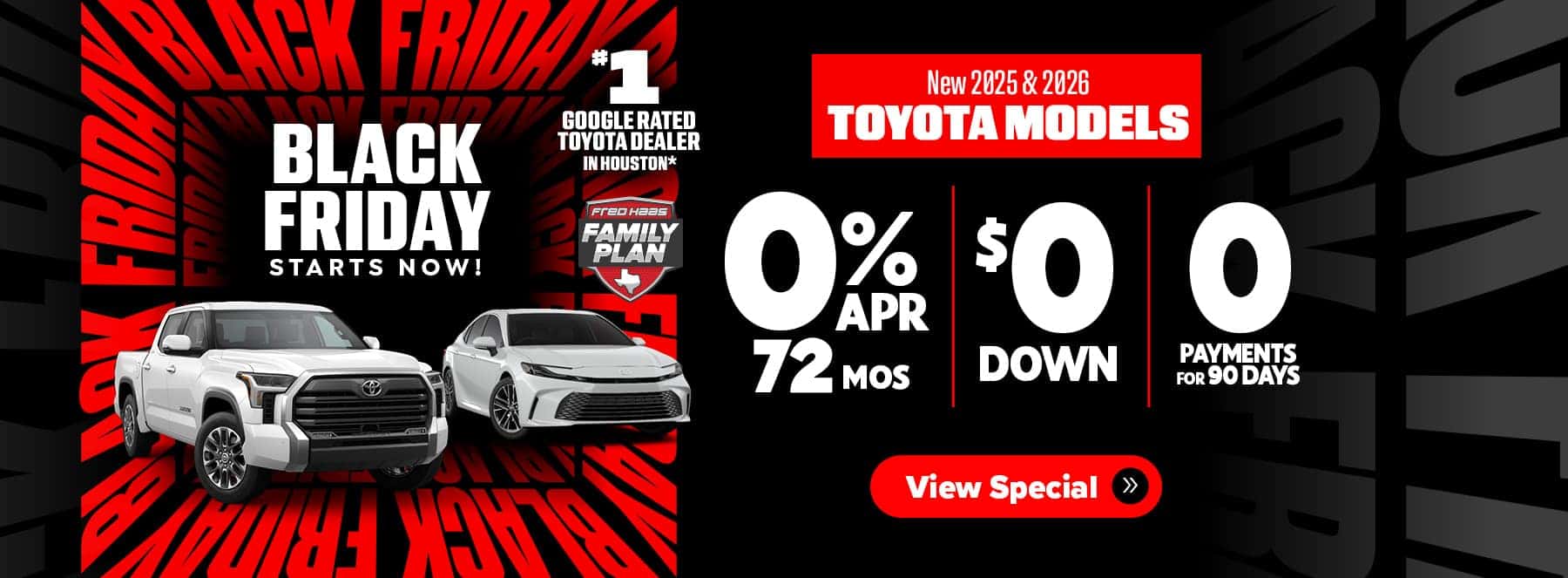 New Toyota Deals Near Me in Houston, TX