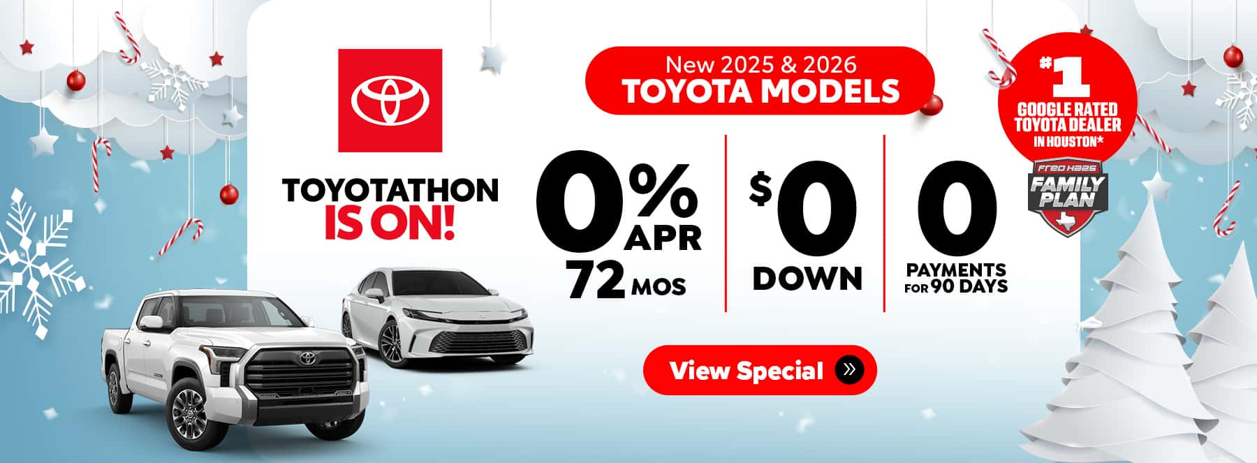 New Toyota Deals Near Me in Houston, TX
