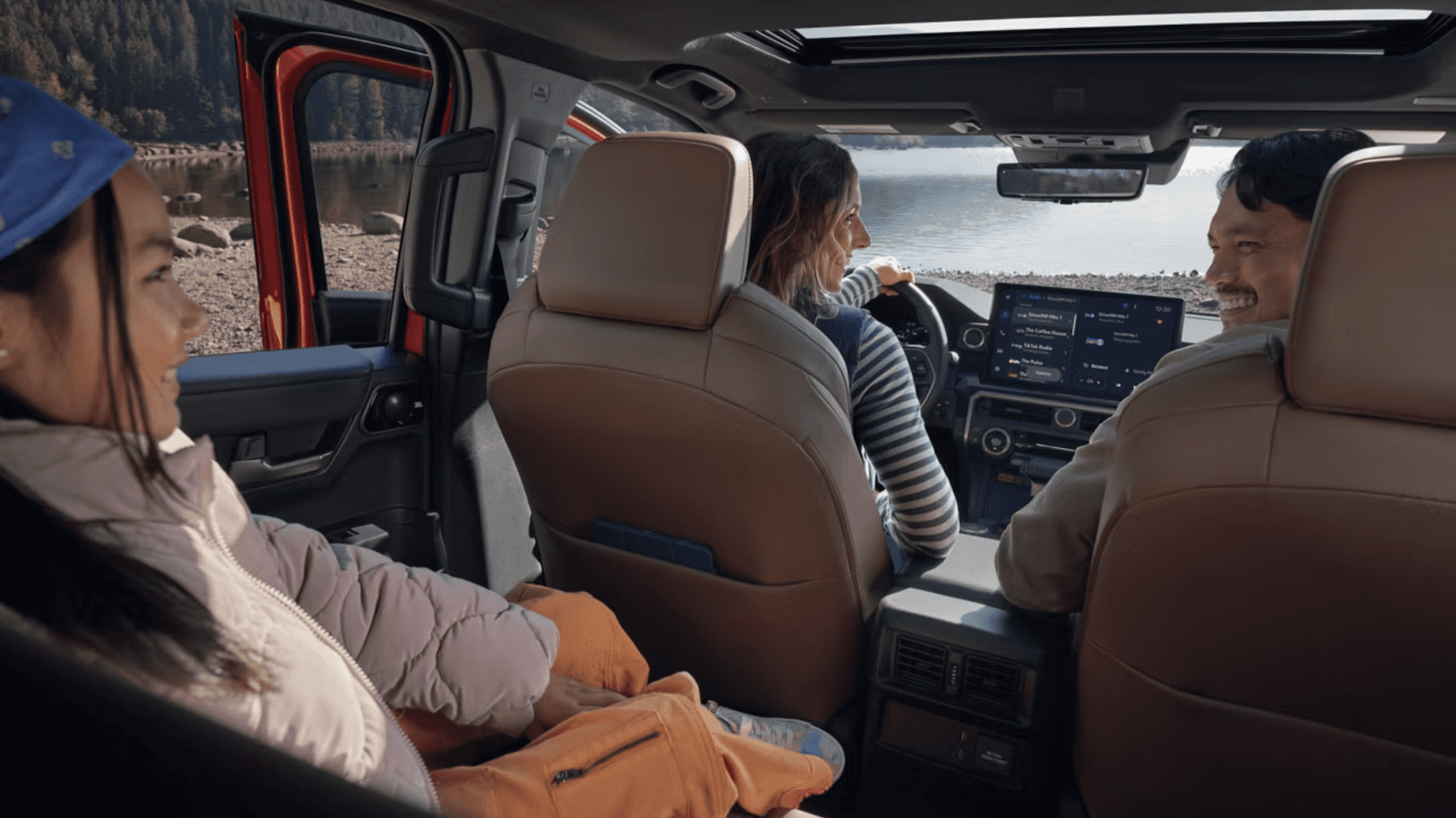 Rear interior of 2026 Toyota 4Runner for sale near Spring, TX