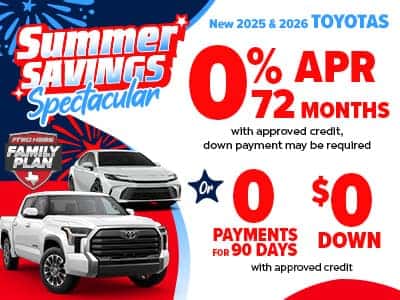 New 2025 & 2026 Toyotas