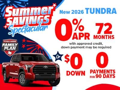 New 2026 Tundras