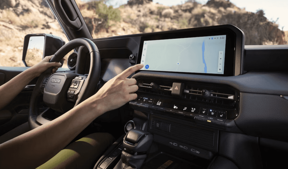 Interior safety technology in the 2027 Toyota Land Cruiser near The Woodlands, TX