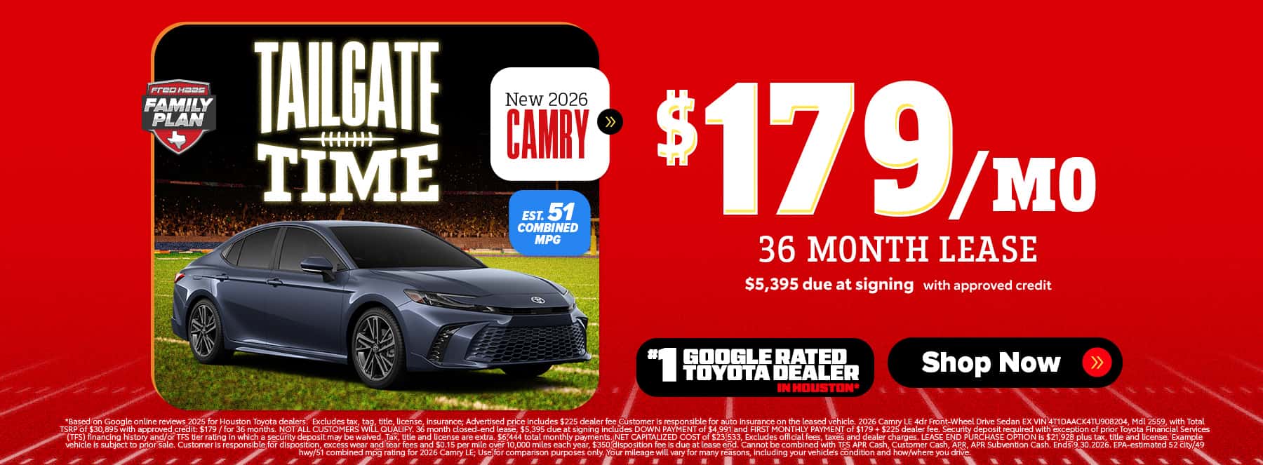 New Camry Deals Near Me in Houston, TX