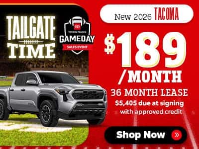 New 2026 Tacomas