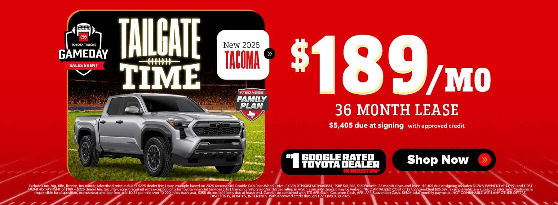 New Tacoma Deals Near Me in Houston, TX