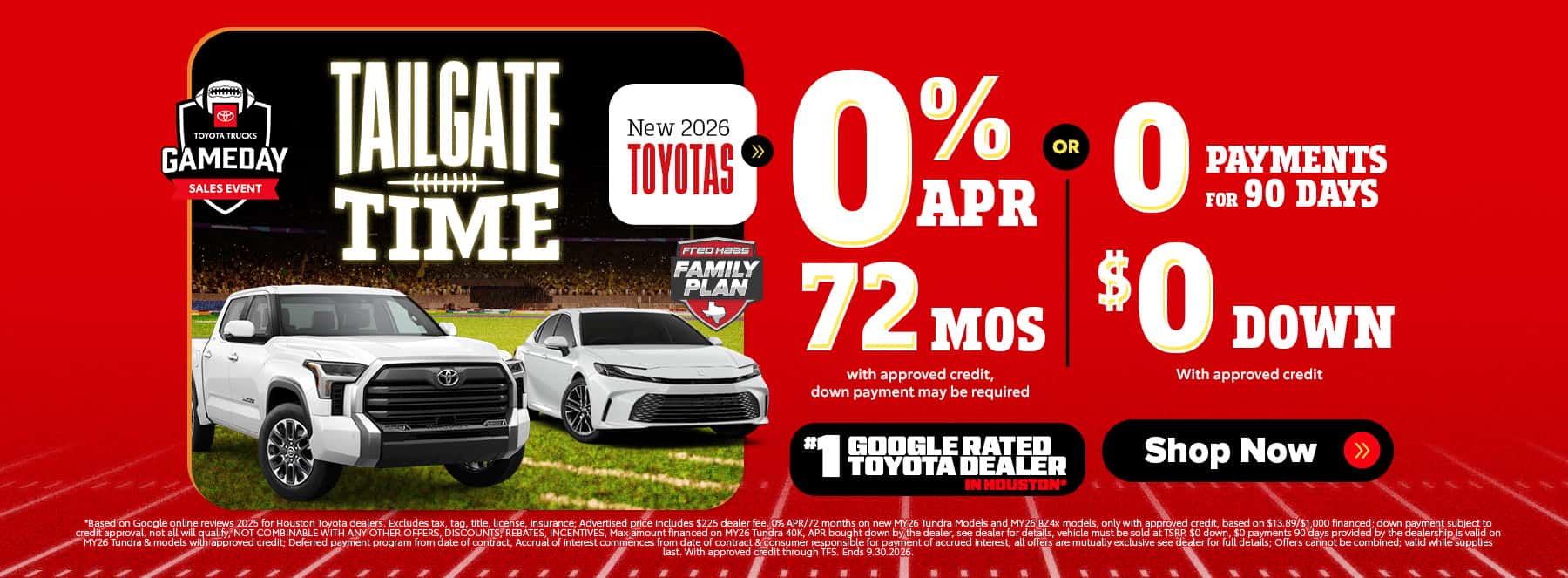 New Toyota Deals Near Me in Houston, TX