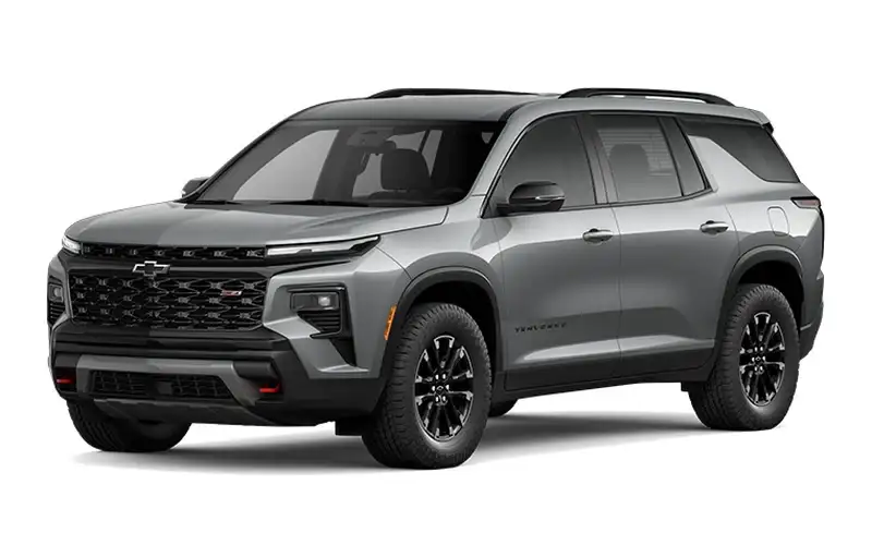 Gray 2026 Chevrolet Traverse three-row SUV