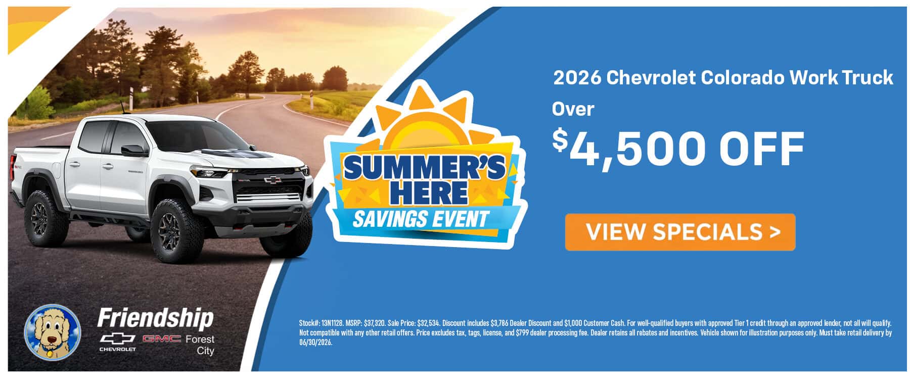 2026 CHEVROLET COLORADO WORK TRUCK