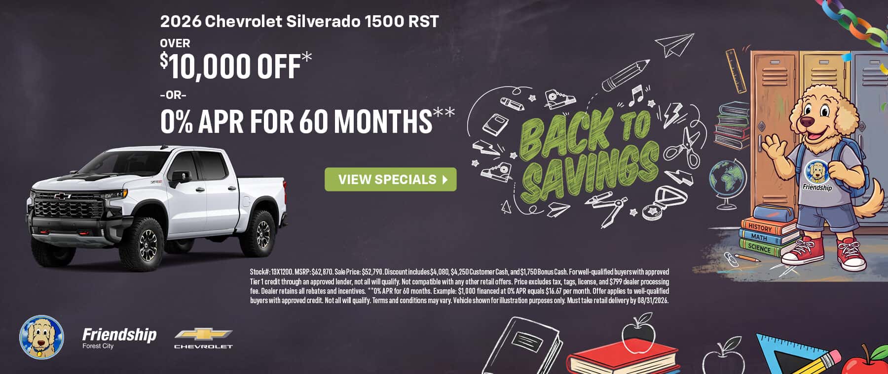 Over $10,000 off 2026 Chevrolet Silverado 1500!