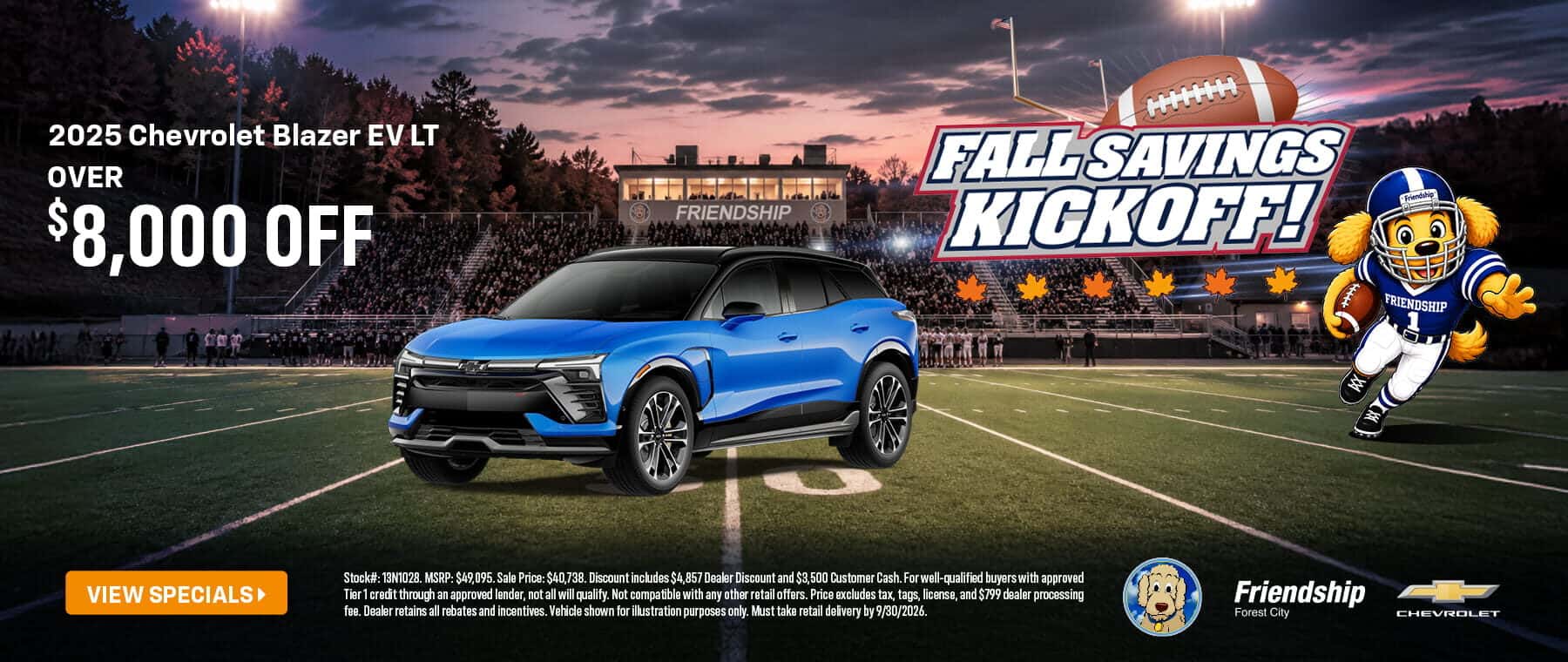 Over $8,000 off 2025 Chevrolet Blazer EV!