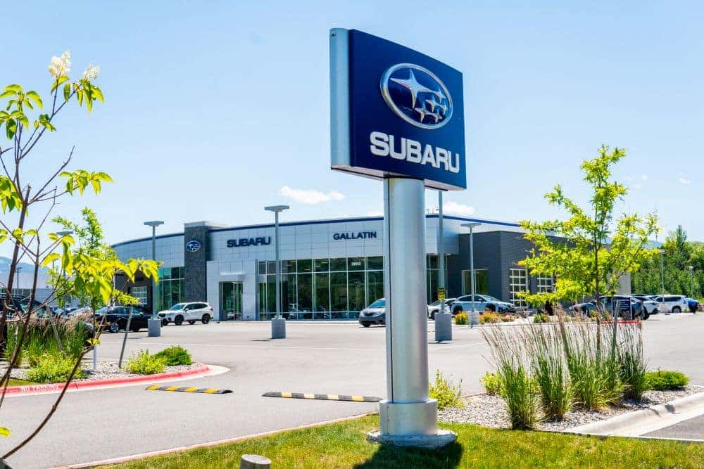 gallatin subaru store front