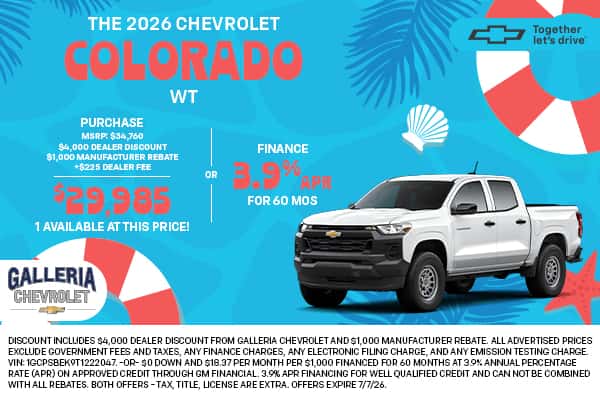 2026 Chevy Colorado WT