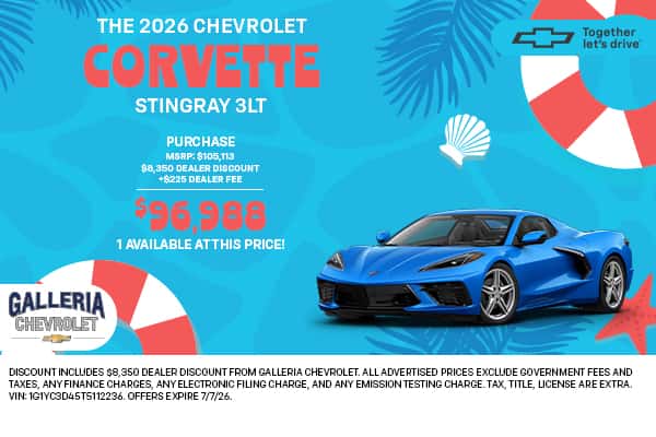 New 2026 Chevrolet Corvette 3LT