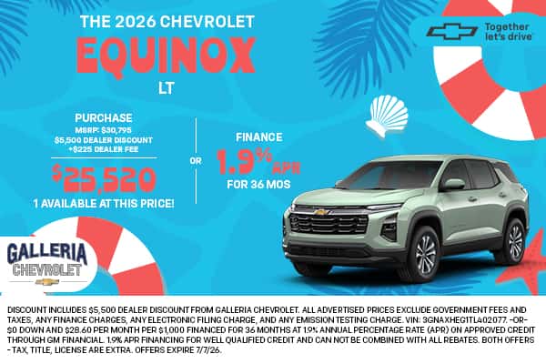 New 2026 Chevrolet Equinox LT