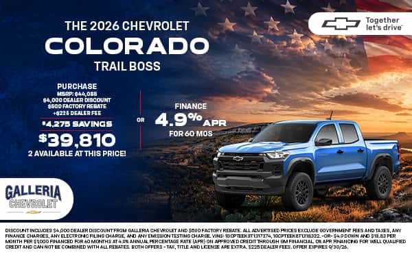 2026 Chevy Colorado 