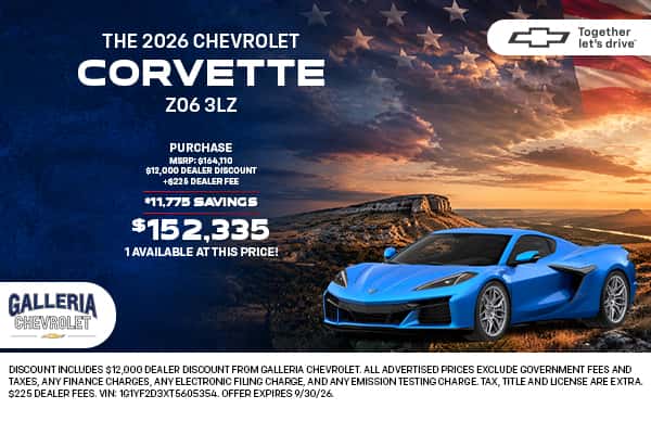 New 2026 Chevrolet Corvette 