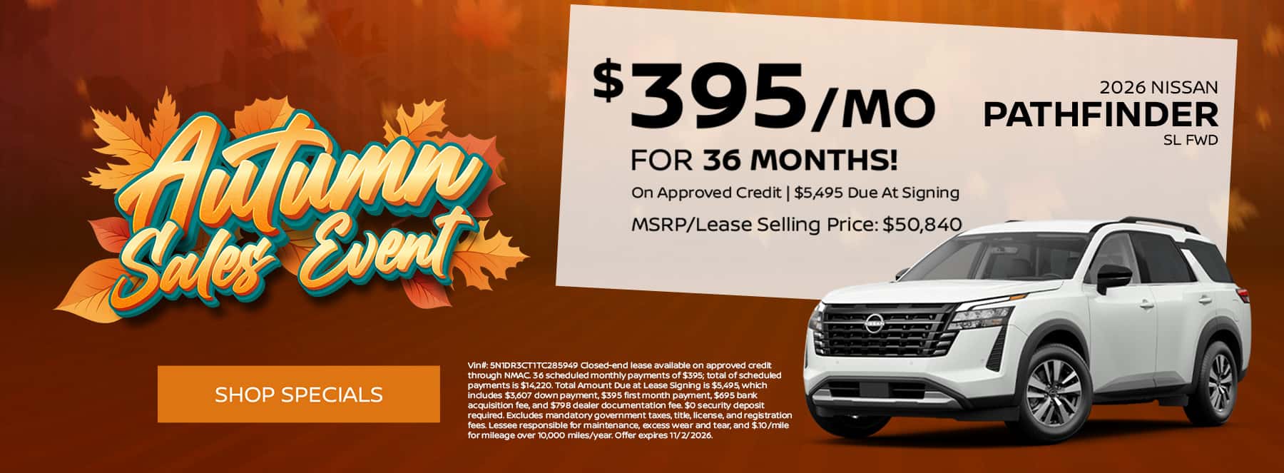October Pathfinder Special