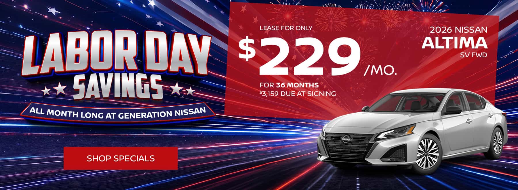 September Altima Special