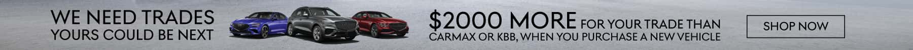 $2,000 Over Carmax or KBB Trade(Desktop)