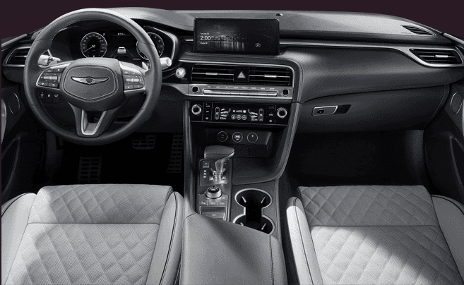 2026 Genesis G70 Prestige Graphite interior