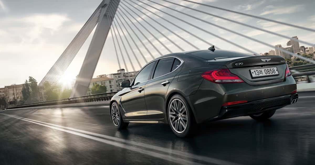 2026 Genesis G70 Prestige Graphite Trim