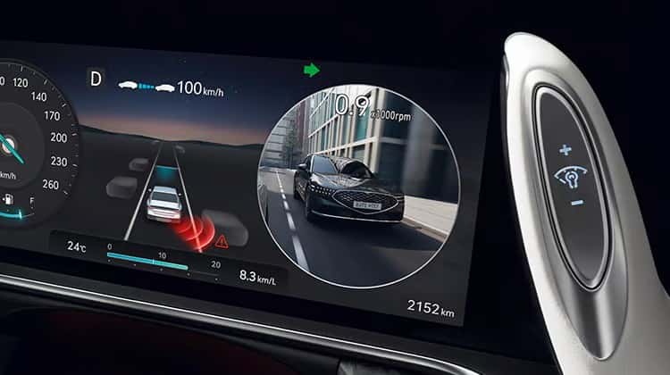 Reset the 2026 Genesis Blind-Spot View Monitor