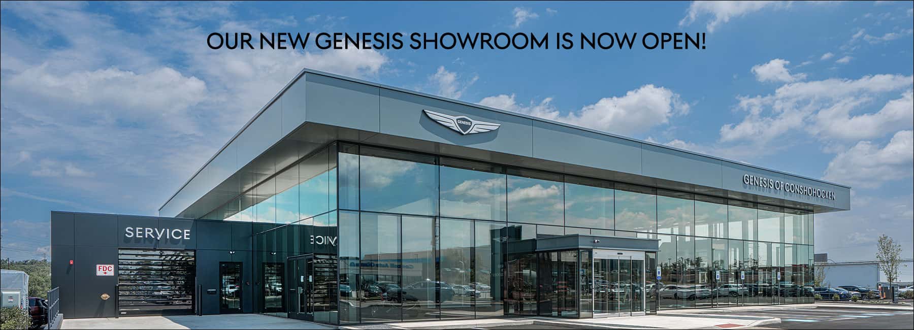 Our new Genesis showroom is now open!