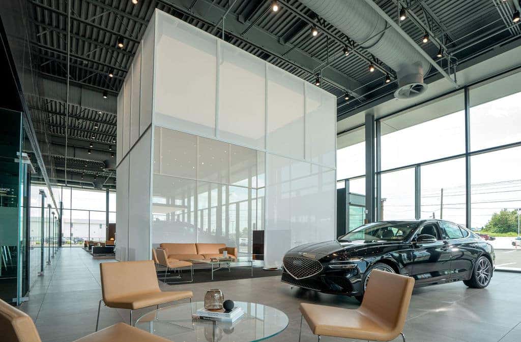 Genesis dealership floor model