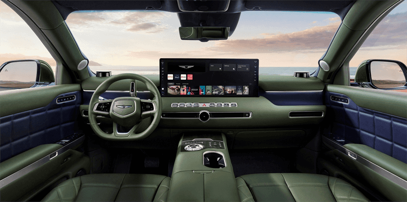 2028 Genesis GV90 interior dashboard