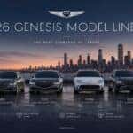 2026 Genesis model lineup at Genesis of Schererville — luxury sedans and SUVs serving Northwest Indiana and Chicagoland