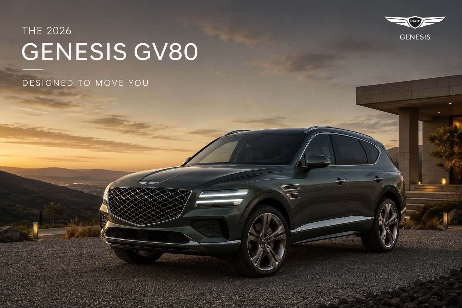 2026 Genesis GV80 at Genesis of Schererville