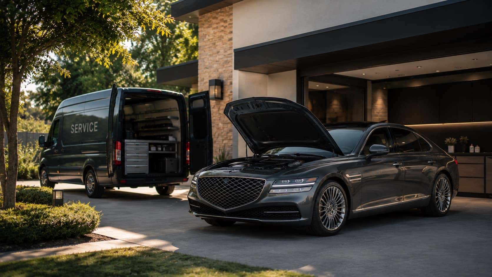 Genesis complimentary maintenance and service valet experience at Genesis of Schererville