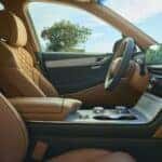 2025-Genesis-GV80 interior shot of the driver's seat
